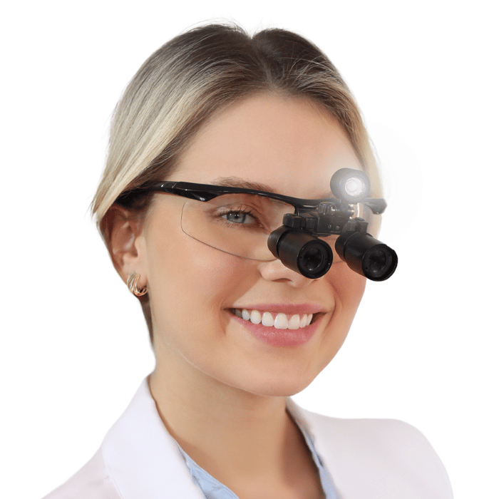 Macro Vision Lupe mit Stirnlampe und 4-fach Vergrößerungsgläsern