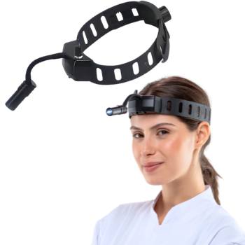 M-Black-Stirnlampe mit 5 Watt, einstellbarer Intensität und wiederaufladbar