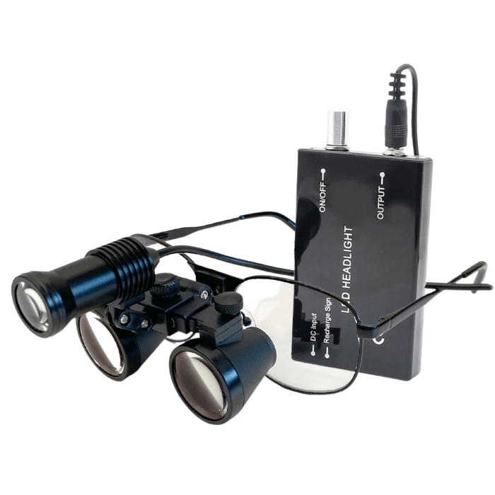 lupa x1 aumento dental aumento 3,5x 2,5x