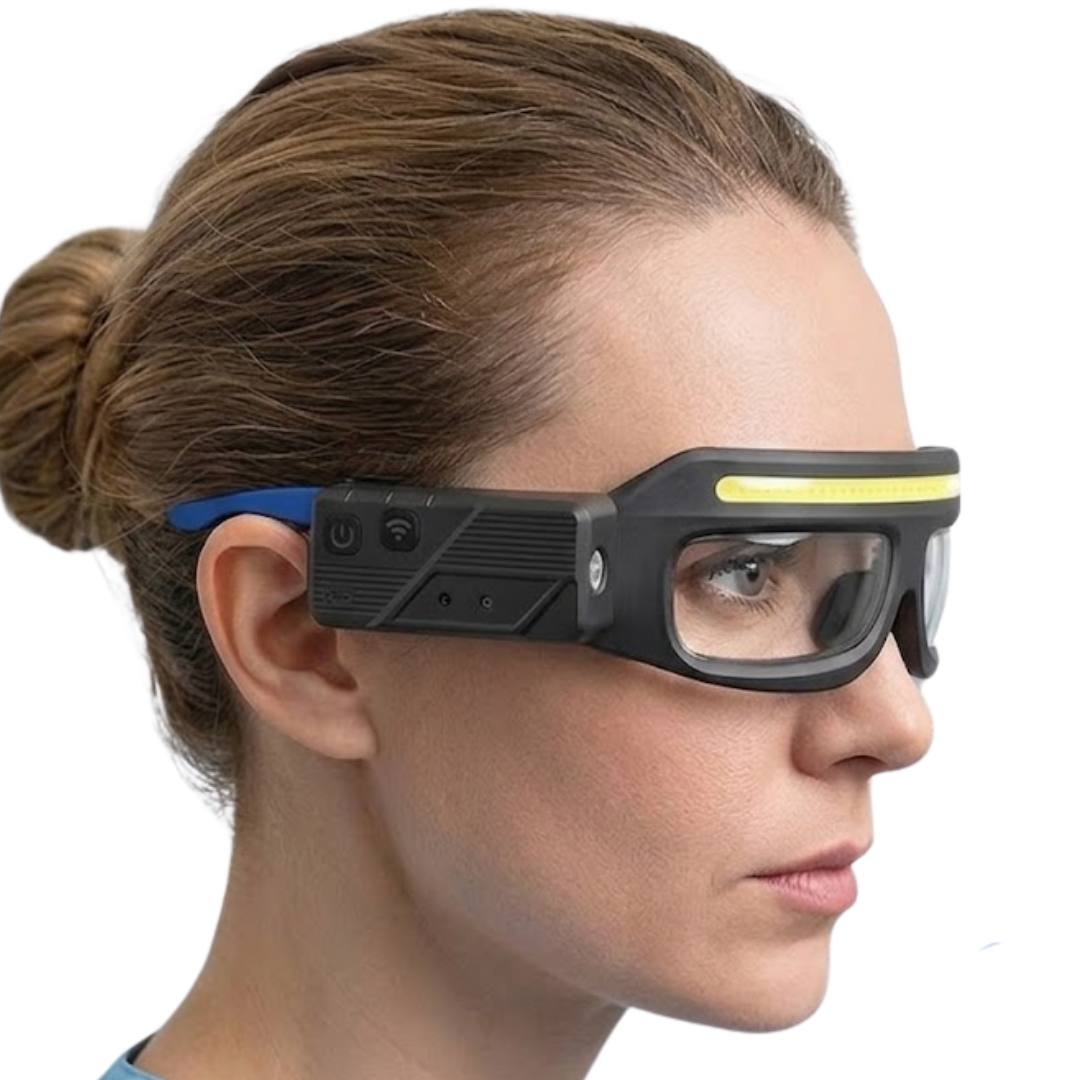 Stirnlampe mit Schutzbrille für den zahnärztlichen, ästhetischen und professionellen Gebrauch