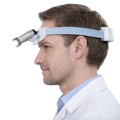 A100 5-Watt-Stirnlampe mit wiederaufladbarer Intensitätseinstellung