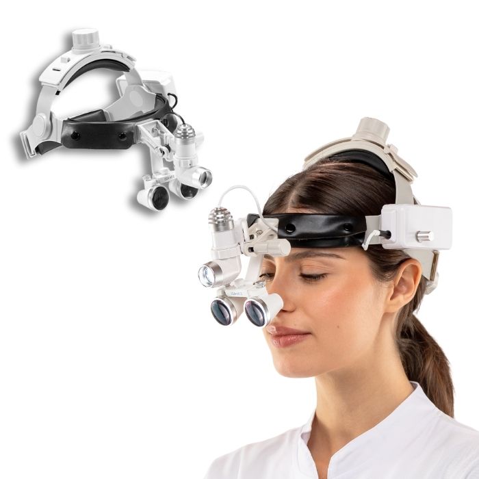 Pro Vision S Lupe mit 2,5x oder 3,5x Linse und 80.000 Lumen