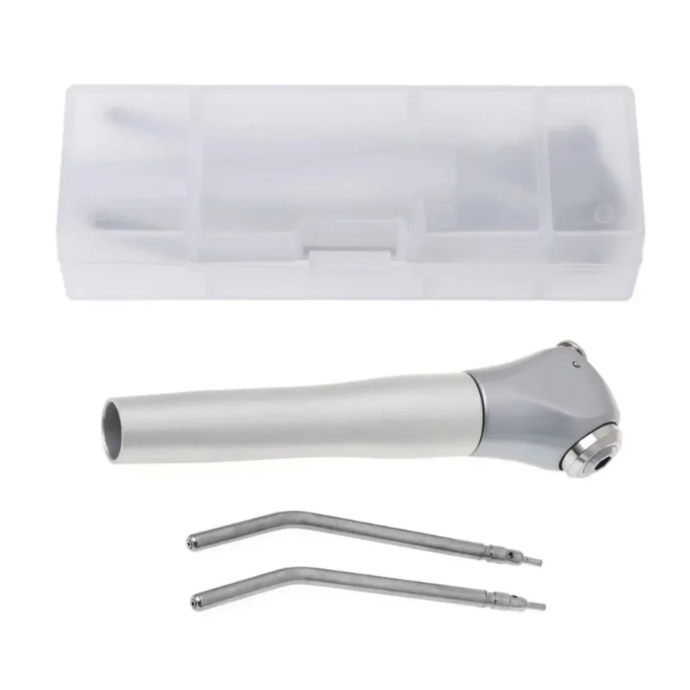 Jeringa Dental Triple de Aire y Agua + 30 Puntas Esteri — vista lateral