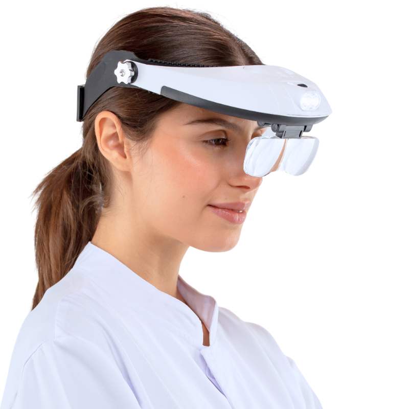 Z1 Lupe mit 5 verschiedenen Vergrößerungen und 2 verstellbaren LEDs