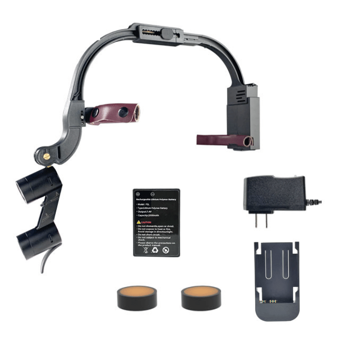 Kit Lámpara M1 + Lente de 3.5x + Maletín de Metal + 2 Baterías - Madicaza