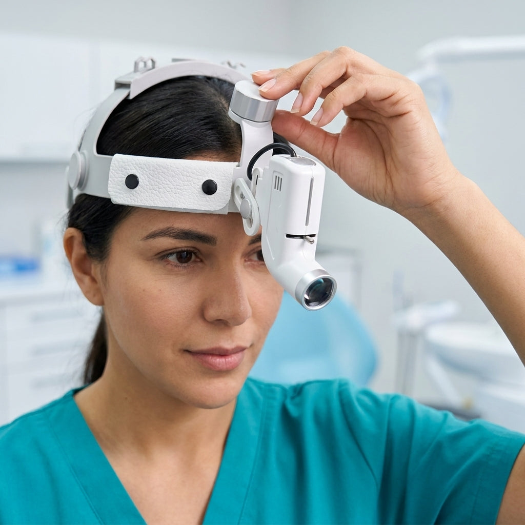 Hochleistungs-Stirnlampe für zahnärztliche/medizinische Anwendungen – Pro Vision
