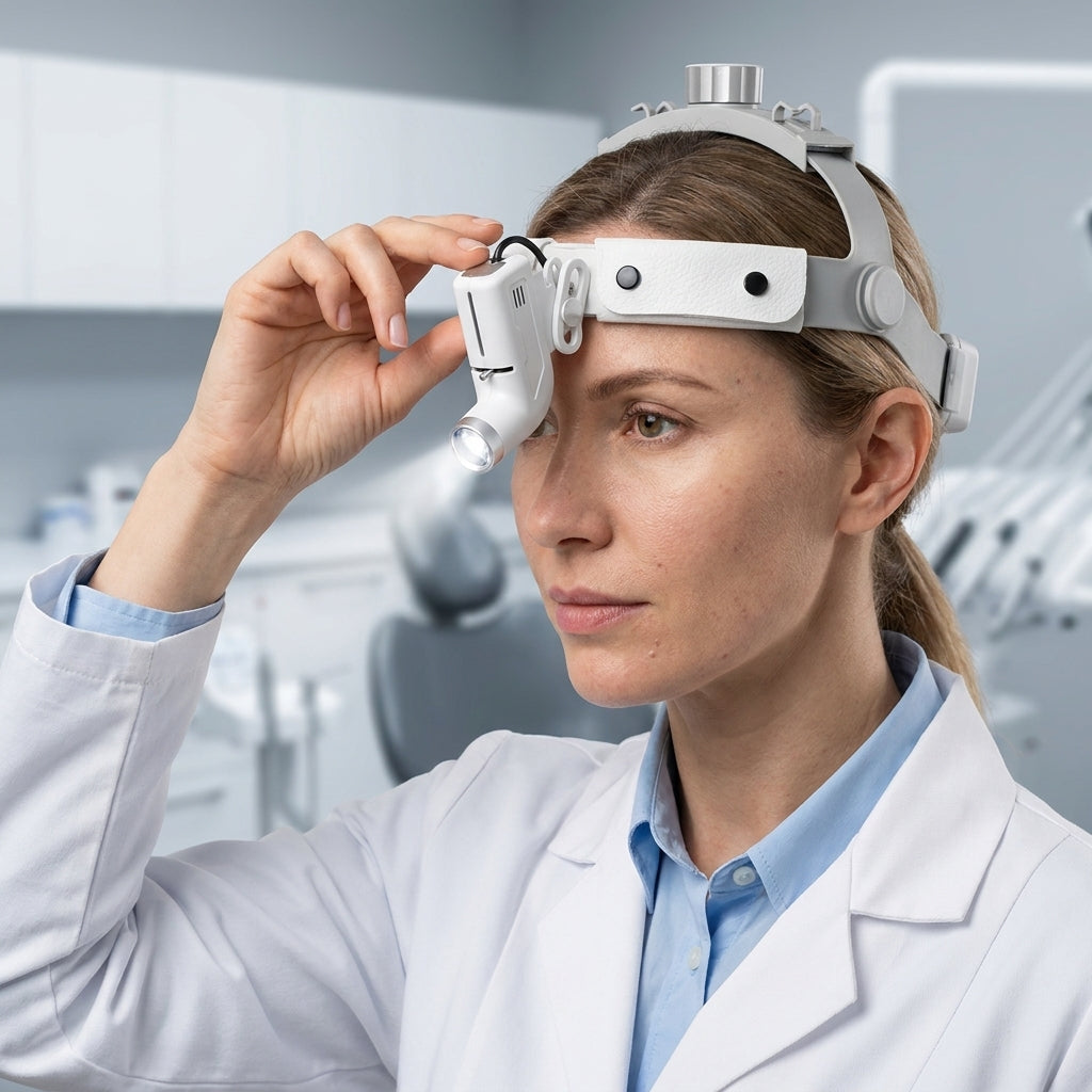 Hochleistungs-Stirnlampe für zahnärztliche/medizinische Anwendungen – Pro Vision
