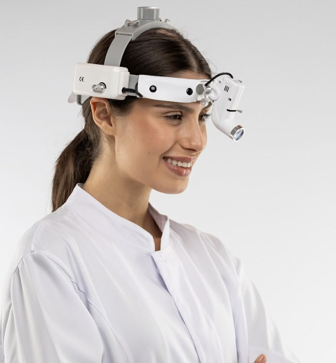 Hochleistungs-Stirnlampe für zahnärztliche/medizinische Anwendungen – Pro Vision
