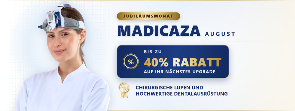 Jubiläumsmonat Madicaza August — Bis zu 40% Rabatt