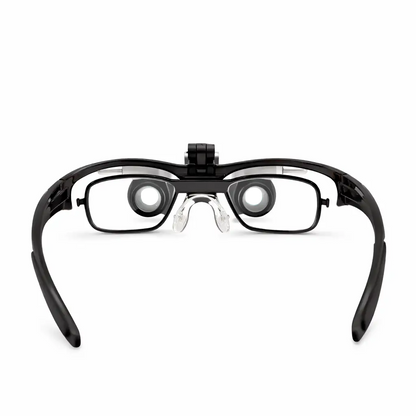 Lupe T1 mit Interpupillarabstand-Einstellung und Stirnlampe