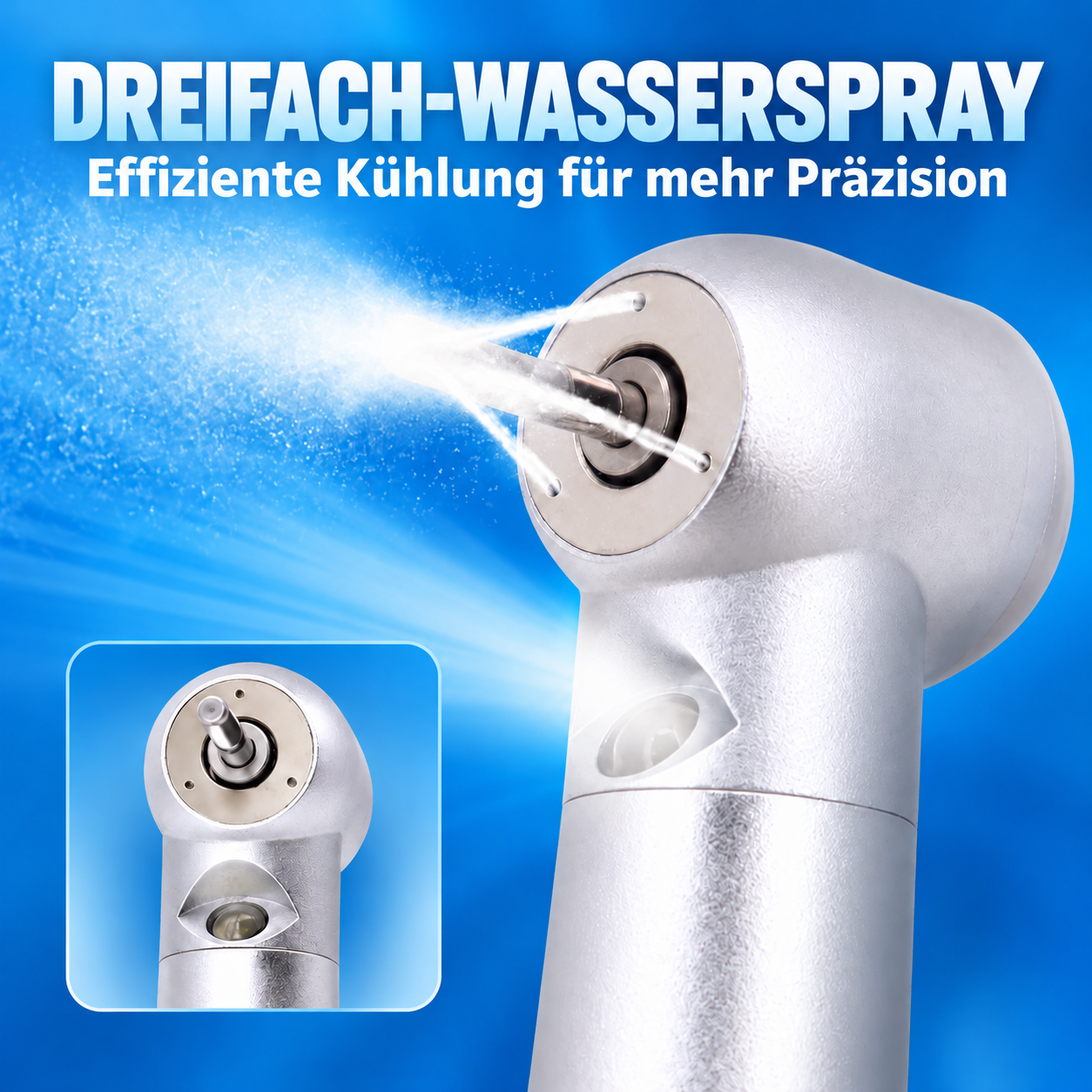 Merkmale des Dentalhandstücks