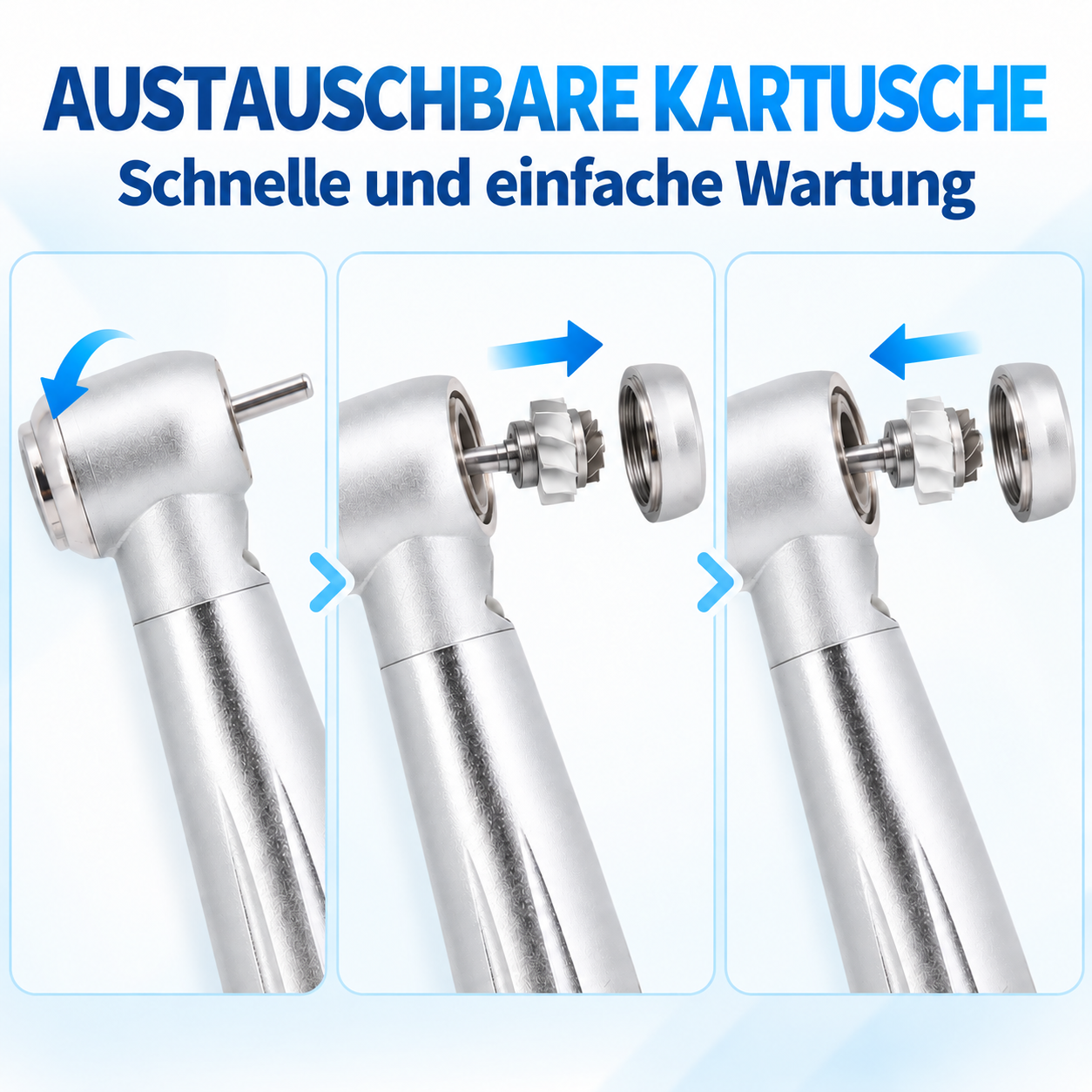 Merkmale des Dentalhandstücks
